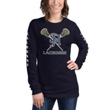 B+C Long Sleeve Tee 3501 - SJH Varsity Lacrosse