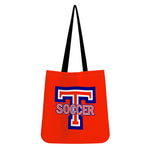 Cloth Tote - Big T Soccer on Red