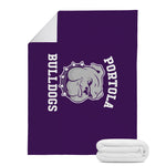 Micro Fleece Blanket - Portola Bulldogs