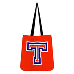 Cloth Tote - Big T on Red